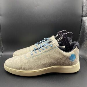 Baabuk Urban Wooler Light Gray Wool Casual Slip-On Sneakers Womens Size EU 40